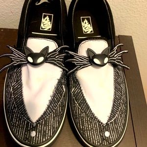 Used Vans Classic Slip On Disney Jack/Nightmare